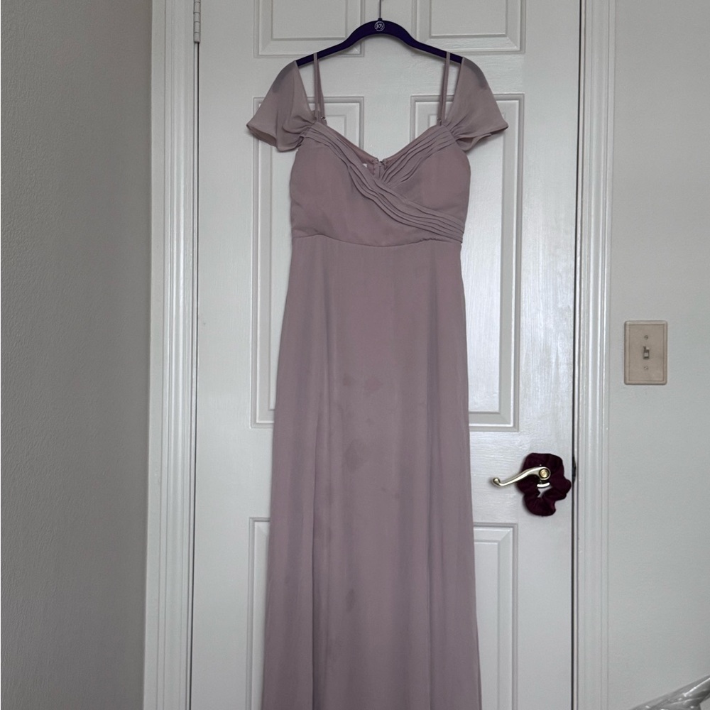 Birdy Grey purple bridesmaid dress